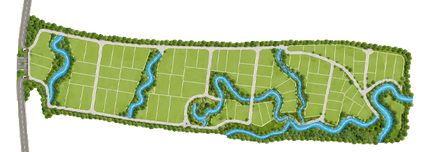 Plano de lotes disponibles